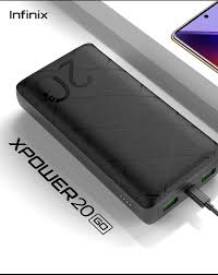 [Xmas Sale] Infinix XPOWER 20 Go XP20  20000mAh Battery Capacity Powerbank 15Watts Maximum power super fast charging Powerbanks Infinix AIOT