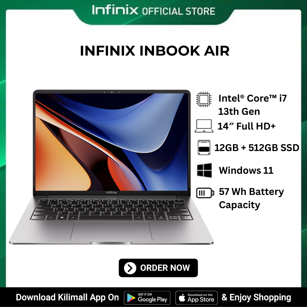[New Arrivals!] INFINIX laptop INBOOK AIR Core i5 Windows 11 USBC+USB3.0+HDMI+SD Card+3.5mm Headset 8GB Ram 512GB SSD 14.1 inch Feather-light at just 1.24kg!