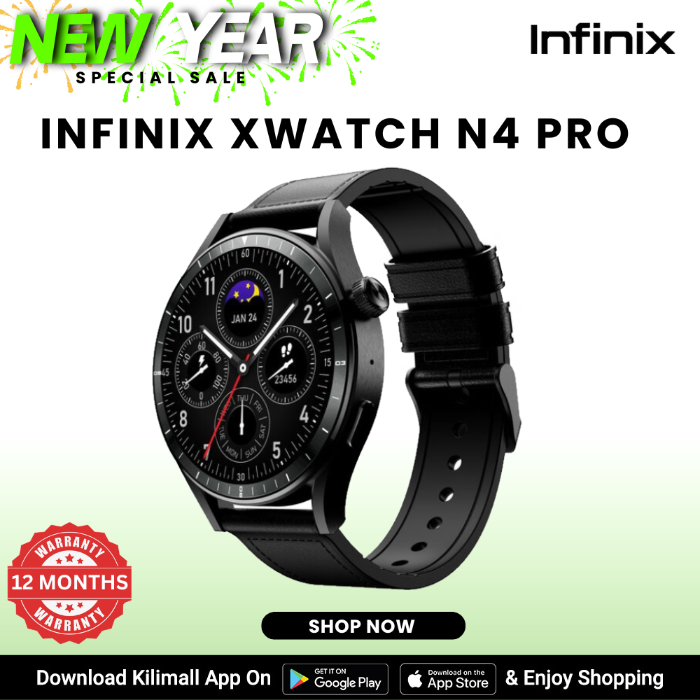 [Valentine Sale] Infinix XWatch N4 Pro Smartwatch Waterproof Watch GSM Mobile Phone Men Smart Watch Phone with SIM Card slot Support TF card Android SmartWatch Phone Call Smart AI-Powered Infinix AIOT