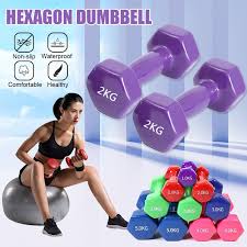 ▪️▪️Kipping fit all the way✅️▪️2kg PAIR Dumbell Sets Weight Neoprene Shaped Soft Dumb Bell.Build muscle
Improve core strength
Boost balance
Better bone health
Burn more calories
Increased energy level
