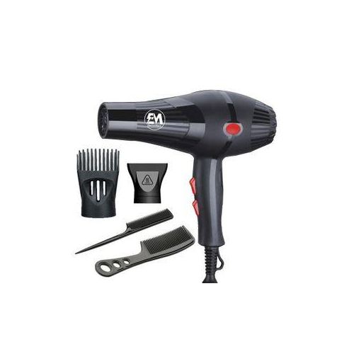 😎PRICE DROP 😎Em ElectroMate Blow Dryer Hair Blower 2200W With 3 Speed & 2 Temperature Settings, Black.✅ 2200W High-Power Motor – Fast drying with strong airflow for all hair types.
✅ 3 Speed & 2 Tem