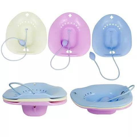 Sitz Bath for Toilet Seat, Foldable Sits Bath Toilet Hip Bath Tub for Hemorrhoid Treatment, Pregant Women.High Quality: Hip Bath Tub is made from premium pp material, which is eco-friendly, odorless,