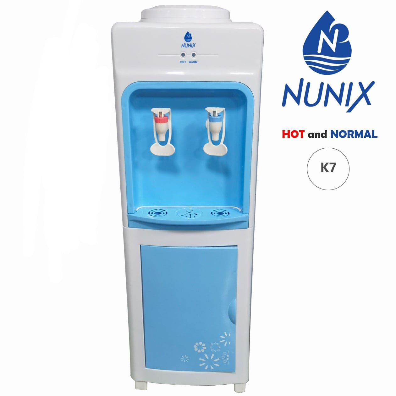 🌽EASTER SALE🌽✔️Just for you✔️Nunix K7 hot and normal free standing water dispenser.Smarter and Stronger
Storage cabinet in bottom
Stainless steel tank for hygienic water
Overheat Protection
Low powe