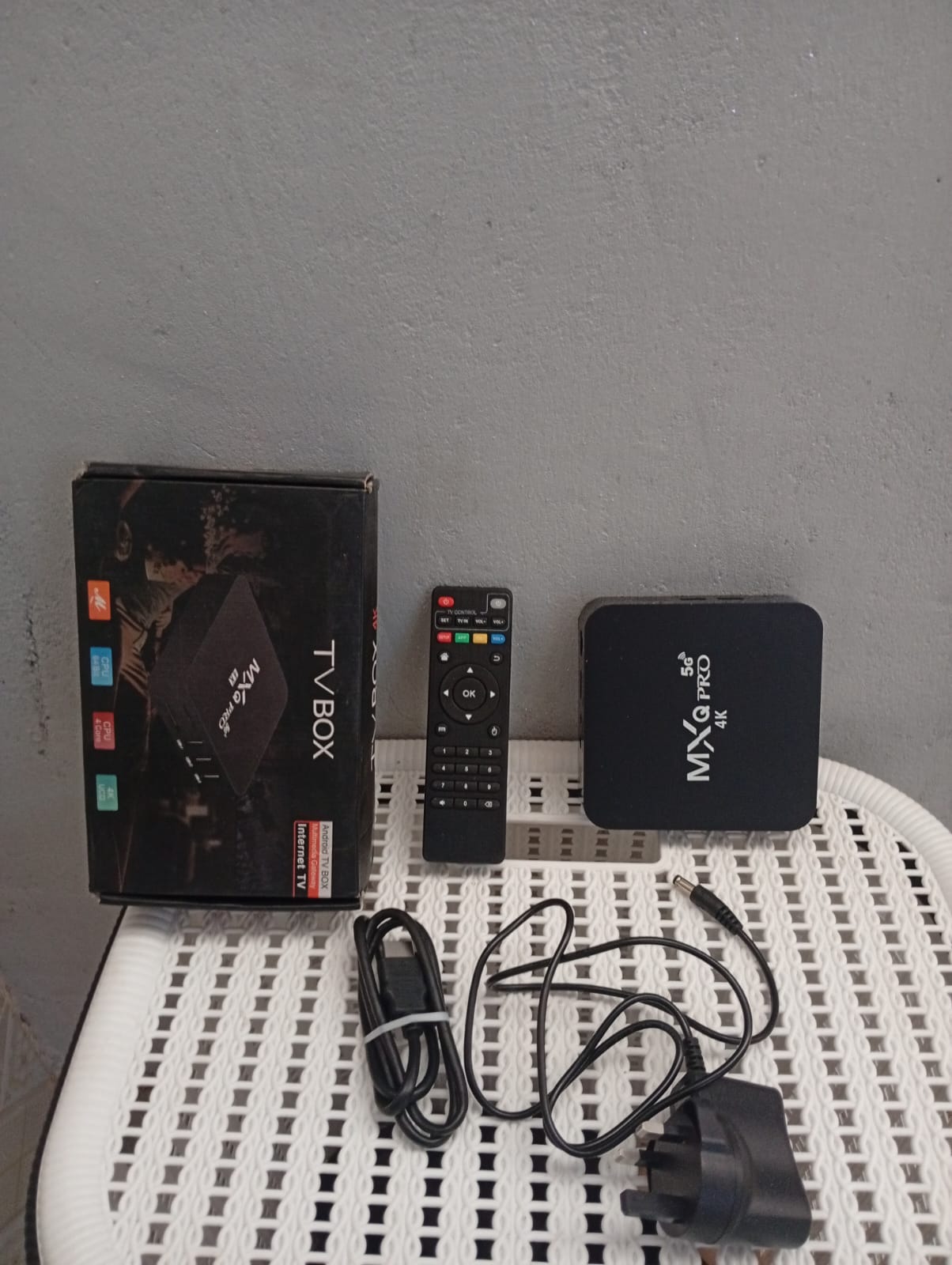 MXQpro RK3229 Android 10.1 Smart TV Box 4K Youtube Media Player TV BOX Remote Control TV Set Top Box🥳👀