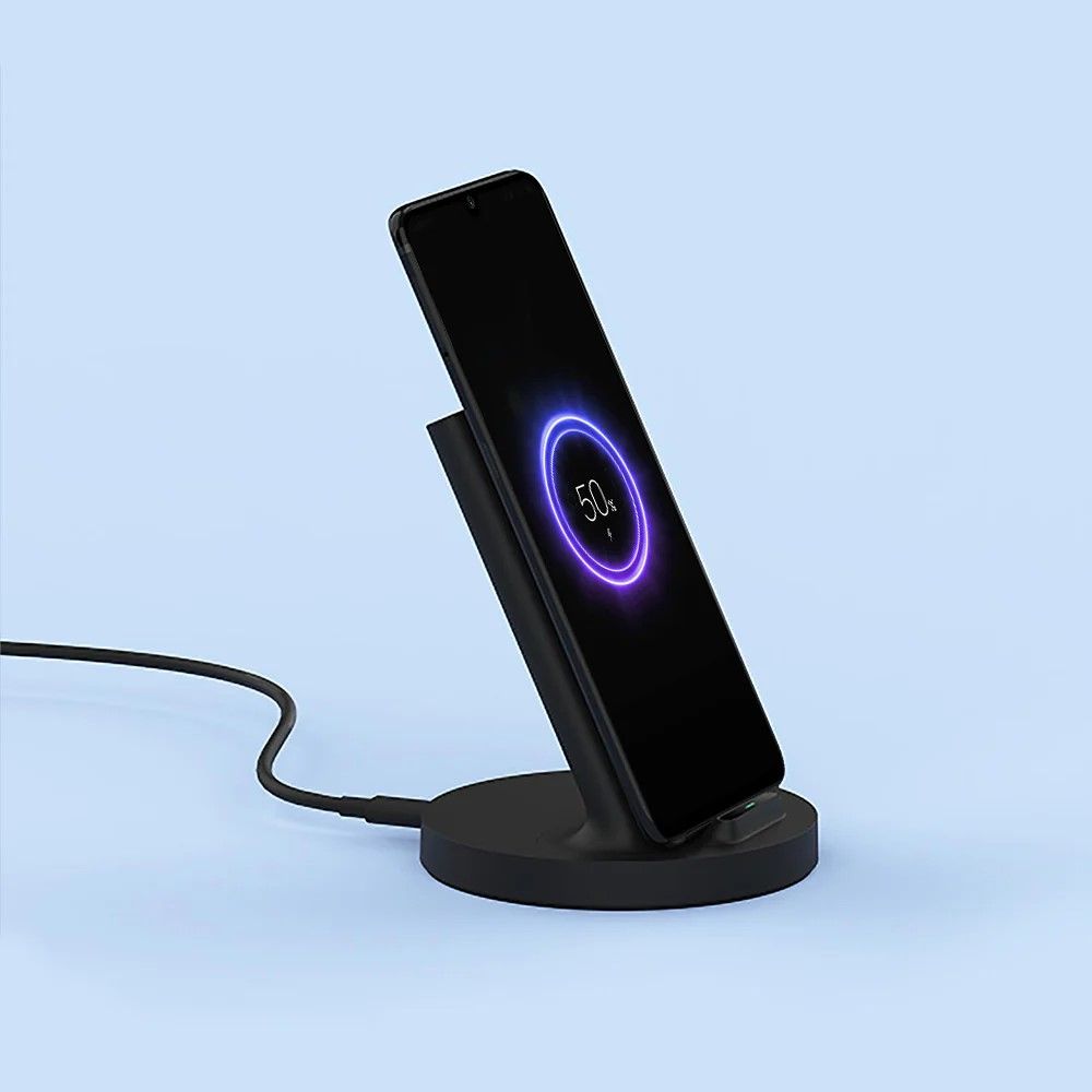 Xiaomi Mi Wireless Charging Stand 20W Compatible with a wide range of devices supporting wireless charging [Apple and Samsung]