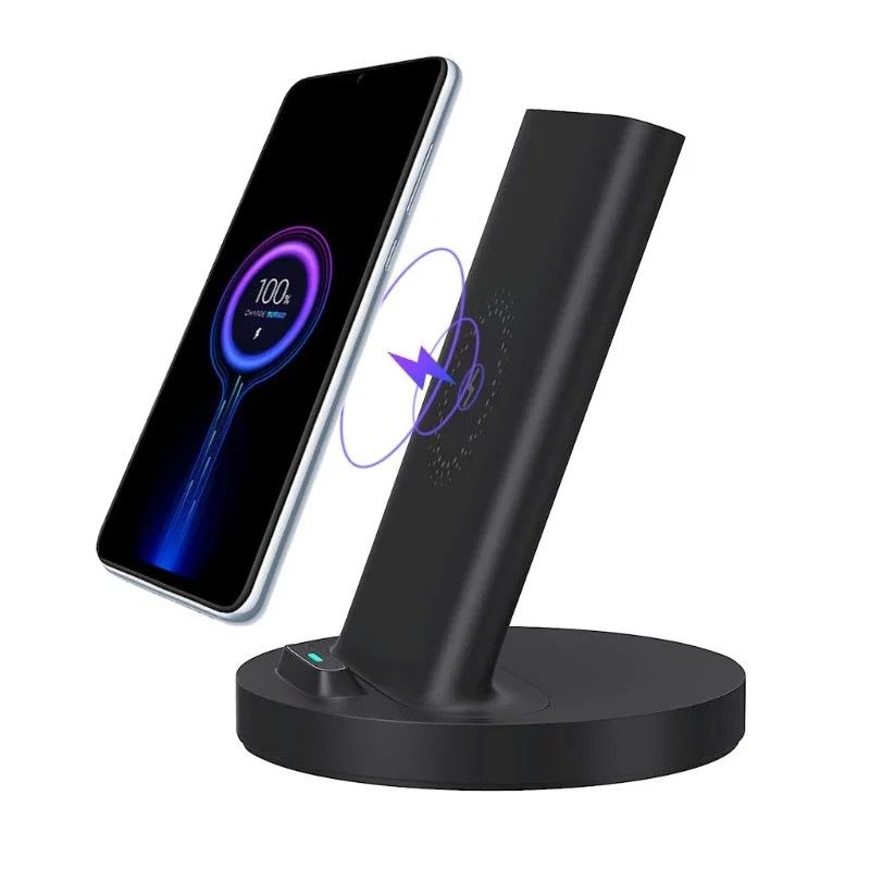 Xiaomi Mi Wireless Charging Stand 20W Compatible with a wide range of devices supporting wireless charging [Apple and Samsung]