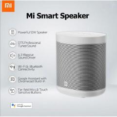 [Special Offer]  Mi Smart Speaker 12W Powerful Bluetooth Wi-Fi Smart Speaker with Google Assistant, Voice Control, Touch Controls, High-Fidelity Audio, Talk Back Feature – Sleek Modern Design