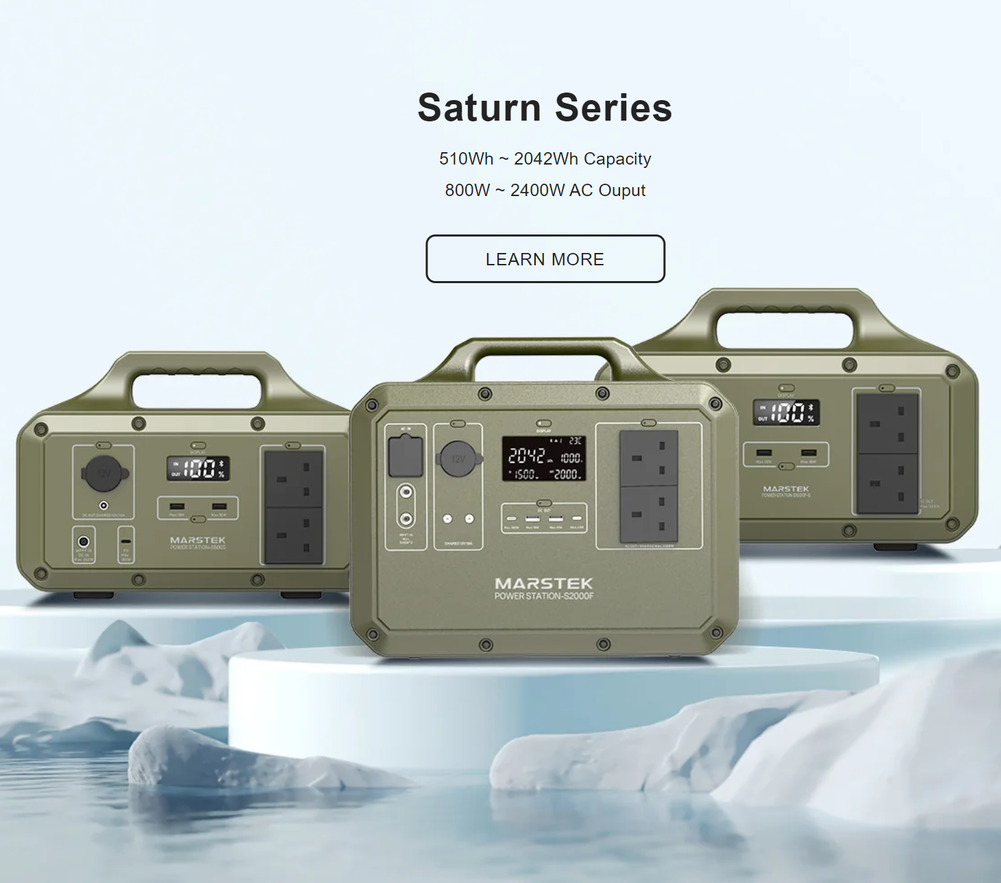 MARSTEK Portable Power Station - S2000F