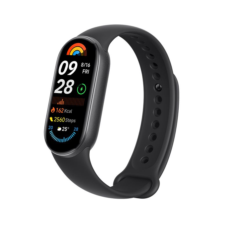 [Special Offer]   Xiaomi Smart Band 9 - 1.62'' AMOLED screen, water resistance, heart rate sensor, multiple sports modes and Bluetooth v5.4