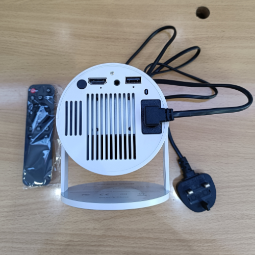 [ Xmas Sale ]Great Wall  Smart Projector Support with Android TV 11.0, Mini Portable Projector 180° Rotatable Movie Projector ,Auto Keystone Compatible for Laptop, PC, Smartphone HDM portand USB port