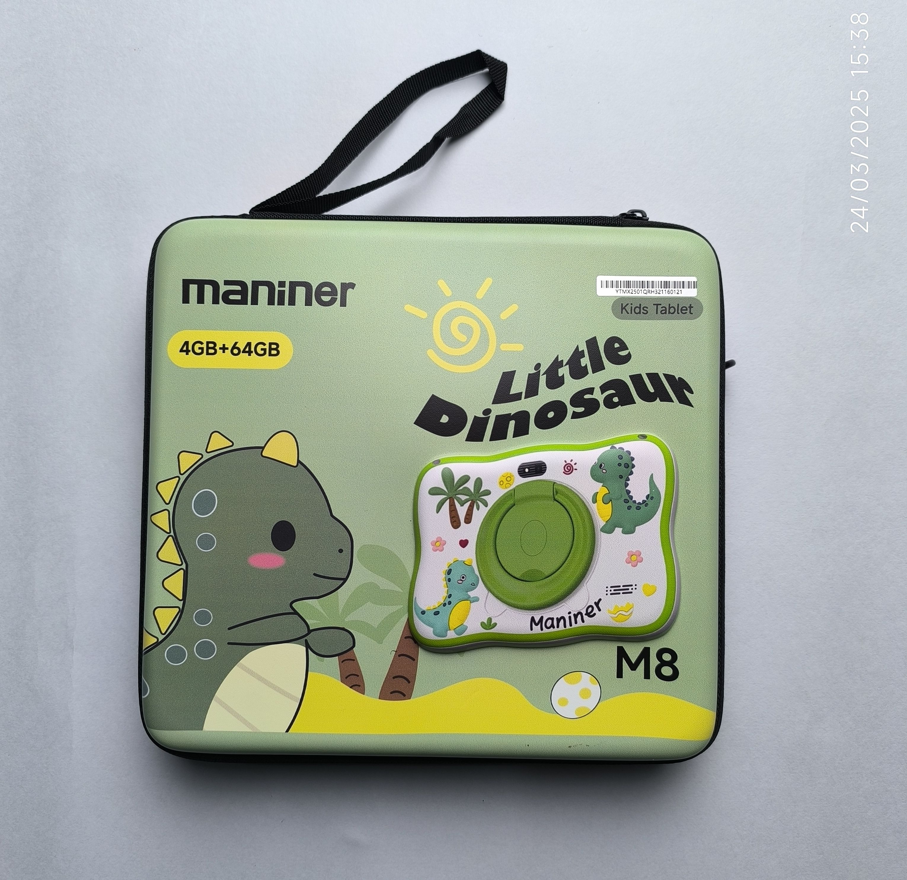 [New Arrivals!] MANINER M8 Kids Learning Tablet - Premium 8" HD Educational Tablet with Parental Controls 64GB+4GB 5000mAh Battery STEM Apps Shockproof Case Perfect Gift for Ages 3-12 Kids Tablet