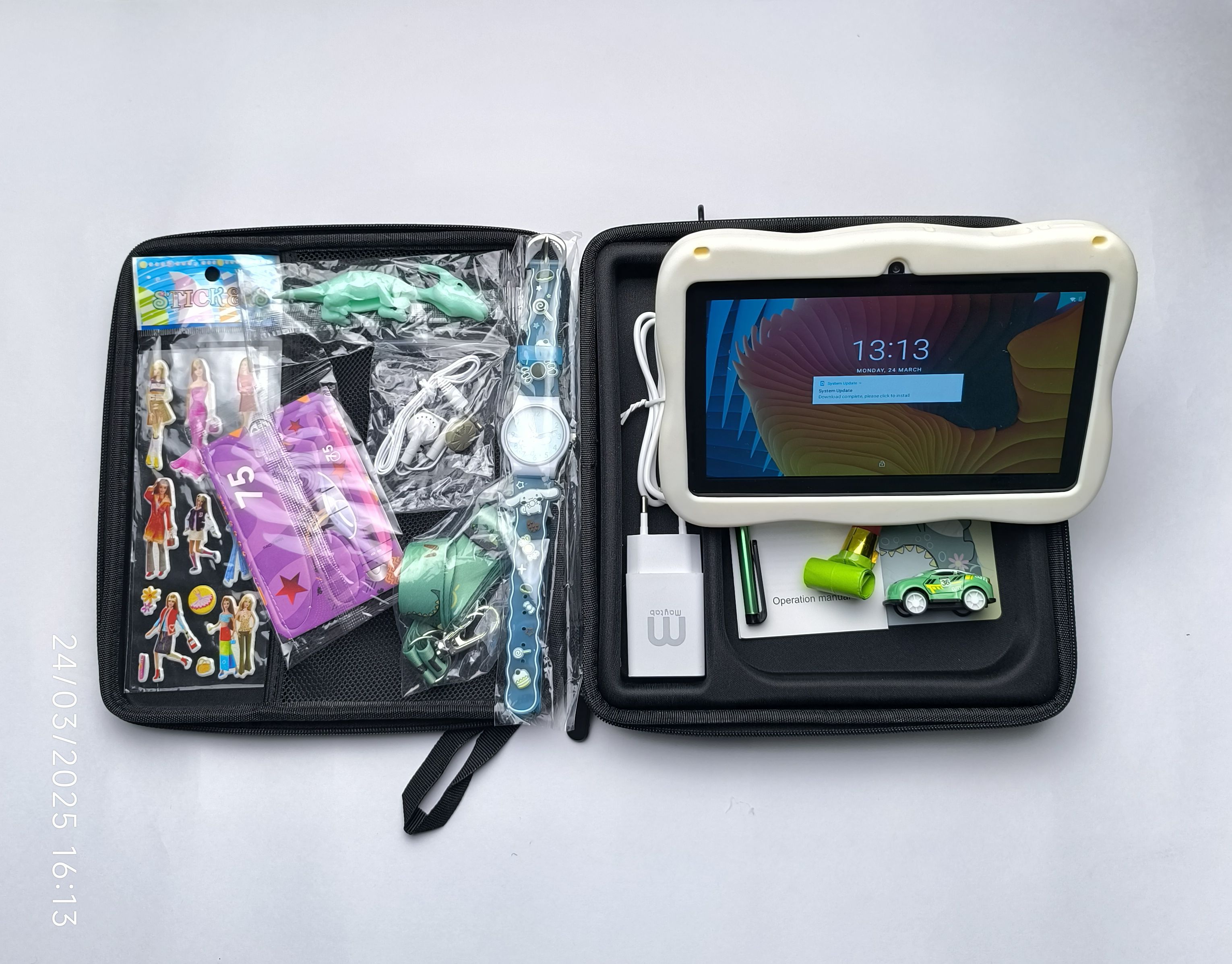 [New Arrivals!] MANINER M8 Kids Learning Tablet - Premium 8" HD Educational Tablet with Parental Controls 64GB+4GB 5000mAh Battery STEM Apps Shockproof Case Perfect Gift for Ages 3-12 Kids Tablet
