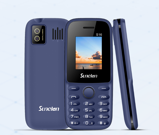 Sunelan S16 Mobile Phone Dual Sim 1.8inch Camera FM 1000mAh Feature phone