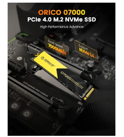ORICO PCIe 4.0 NVMe M.2 SSD - J20 1TB (Up to 5000MB/s)  M.2 2280 Internal SSD  Gen4 x4 Solid State Drive"