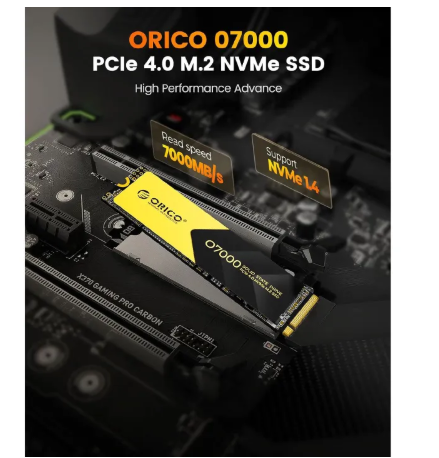 ORICO PCIe 4.0 NVMe M.2 SSD - J20 1TB (Up to 5000MB/s)  M.2 2280 Internal SSD  Gen4 x4 Solid State Drive"