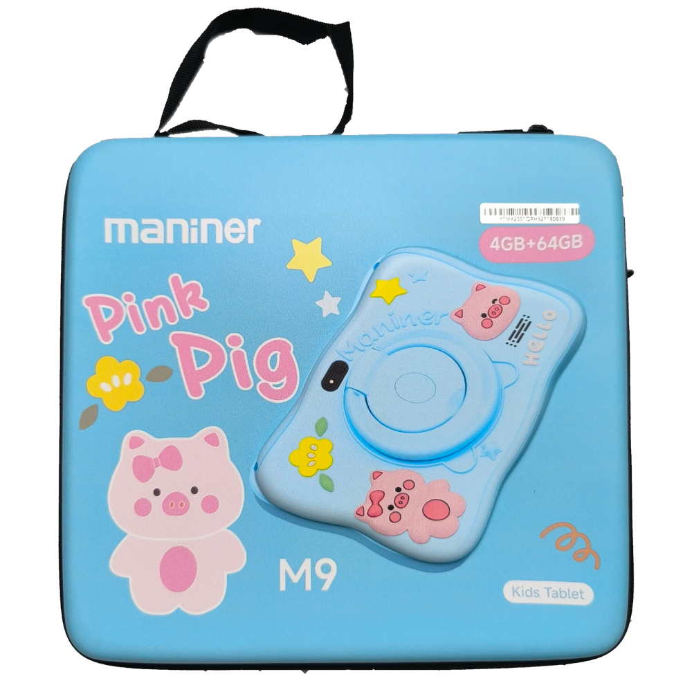 MANINER M9 Kids Learning Tablet - 7” Screen, Educational Games, Parental Control, For Ages 3-12 , Durable Case, Fun Learning Apps