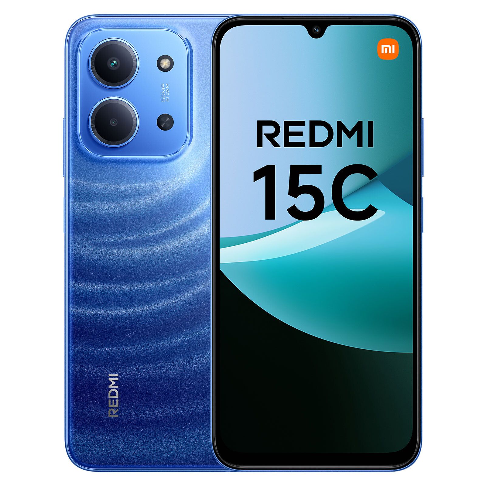 [Special Offer] Redmi 15C Smartphone Display 6.9” 120Hz - 4GB Ram + 128GB Rom Dual SIM, 4G , 6000mAh Battery ,50MP AI dual camera ,33W fast charging ,IP64 ,MediaTek Helio G81-Ultra