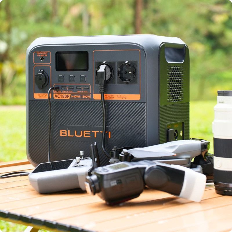 [Special Offer]Bluetti AC180P Portable Power Station 1440Wh 1800W Output Solar Generator