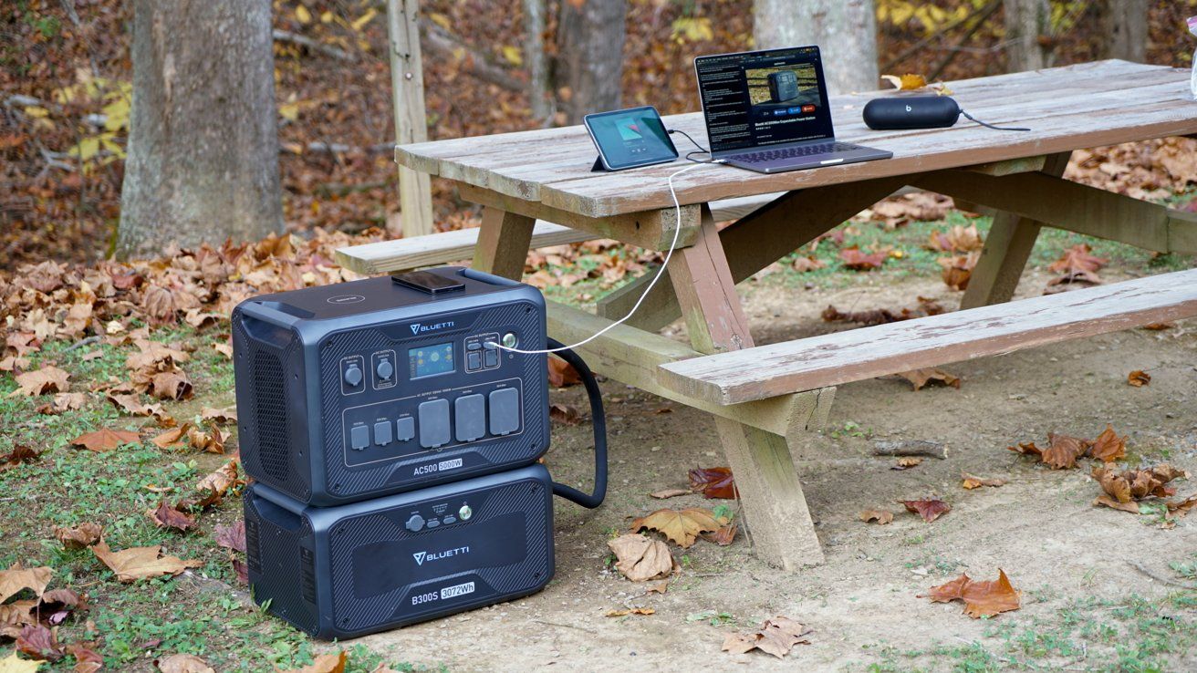 [Special Offer] Bluetti AC500 + B300S Solar Generator Kit 3072Wh LiFePO4 Battery, 5000W AC Output, 3000W Input, Modular Expandable Power Station