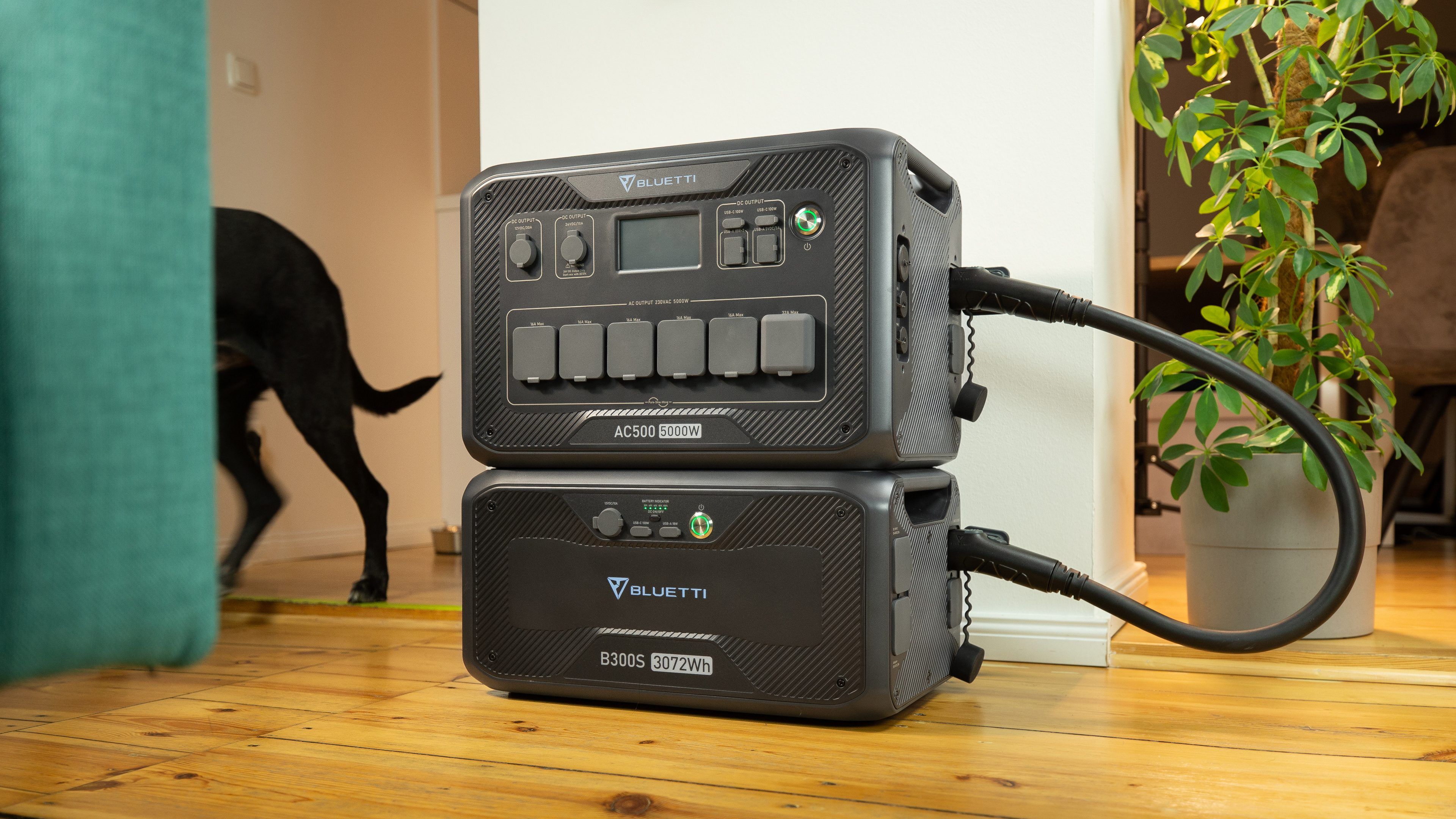 [Special Offer] Bluetti AC500 + B300S Solar Generator Kit 3072Wh LiFePO4 Battery, 5000W AC Output, 3000W Input, Modular Expandable Power Station