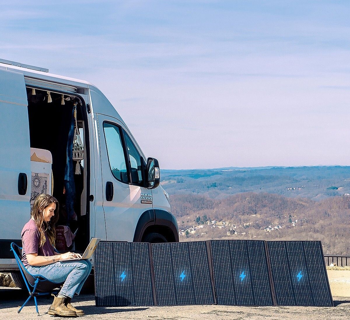 [Special Offer]Bluetti PV350 350W Foldable Solar Panel High Efficiency Portable Charger for Bluetti Power Stations Home Backup and Outdoor Use