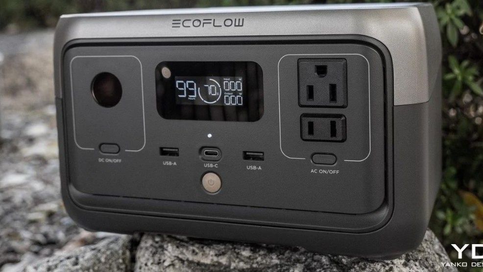 [ Xmas Sale ] EcoFlow RIVER 2 Portable Power Station (ZMR600-B-UK) – 256Wh LiFePO₄ Battery, 300W AC Output, 600W Surge, Fast Recharge, Lightweight Solar Generator