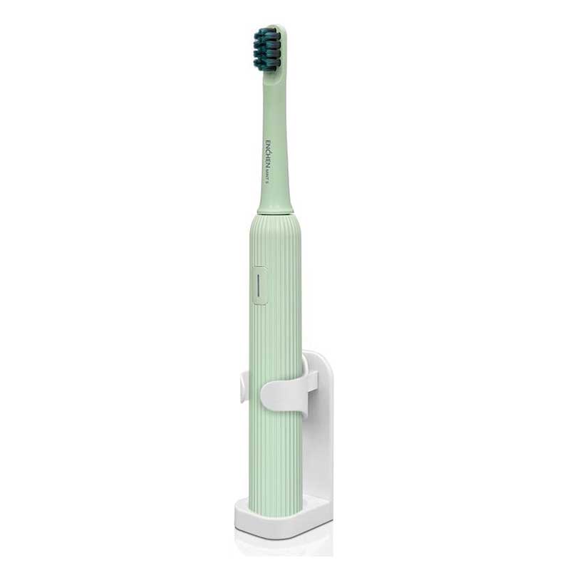 ENCHEN Electric Toothbrush Mint 5 – Smart Sonic Toothbrush with 4 Cleaning Modes, USB-C Rechargeable, 30-Day Battery Life, IPX7 Waterproof, Deep Cleaning with Soft DuPont Bristles