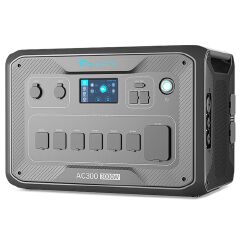 [Special Offer] Bluetti  AC300 Modular Solar Power Station – 3000W Pure Sine Wave Inverter, Expandable Capacity, Smart App Control & Solar Charging System