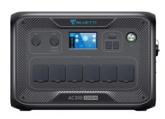 [Special Offer] Bluetti  AC300 Modular Solar Power Station – 3000W Pure Sine Wave Inverter, Expandable Capacity, Smart App Control & Solar Charging System