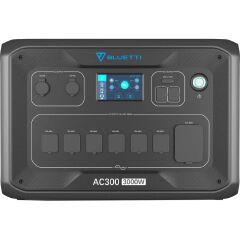 [Special Offer] Bluetti  AC300 Modular Solar Power Station – 3000W Pure Sine Wave Inverter, Expandable Capacity, Smart App Control & Solar Charging System