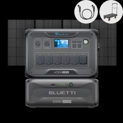 [Special Offer] Bluetti AC500 Modular Solar Power Station – 5000W Pure Sine Wave Inverter, Expandable Capacity up to 18.4kWh, Smart App Control & Solar Charging