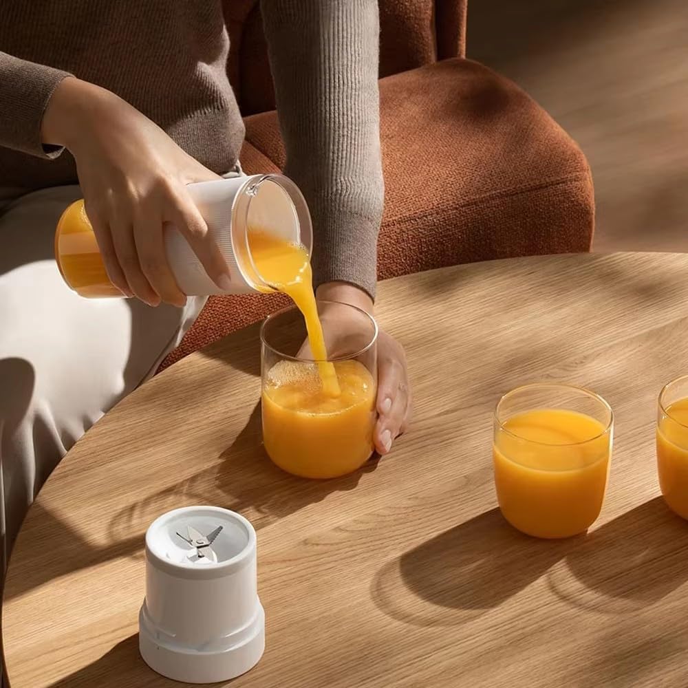 [New Years Sale] Xiaomi Portable Blender GL – USB Rechargeable Mini Blender for Fruits & Smoothies
