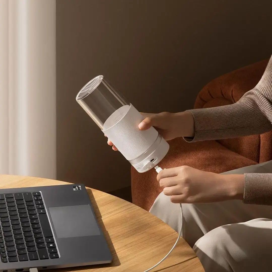 [New Years Sale] Xiaomi Portable Blender GL – USB Rechargeable Mini Blender for Fruits & Smoothies