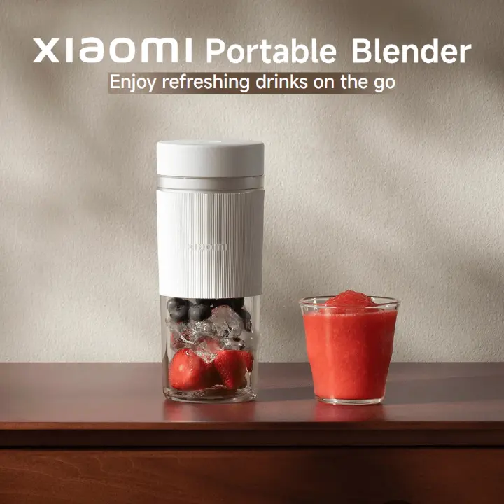 [New Years Sale] Xiaomi Portable Blender GL – USB Rechargeable Mini Blender for Fruits & Smoothies