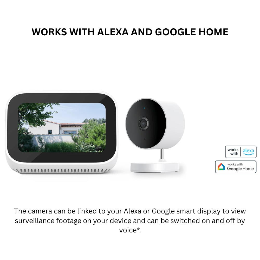 [Special Offer ]Xiaomi Outdoor CCTV Camera AW200 White, Colour Night Vision, Water and Dust Resistance, Motion Detection, Speaker Up to 5 m