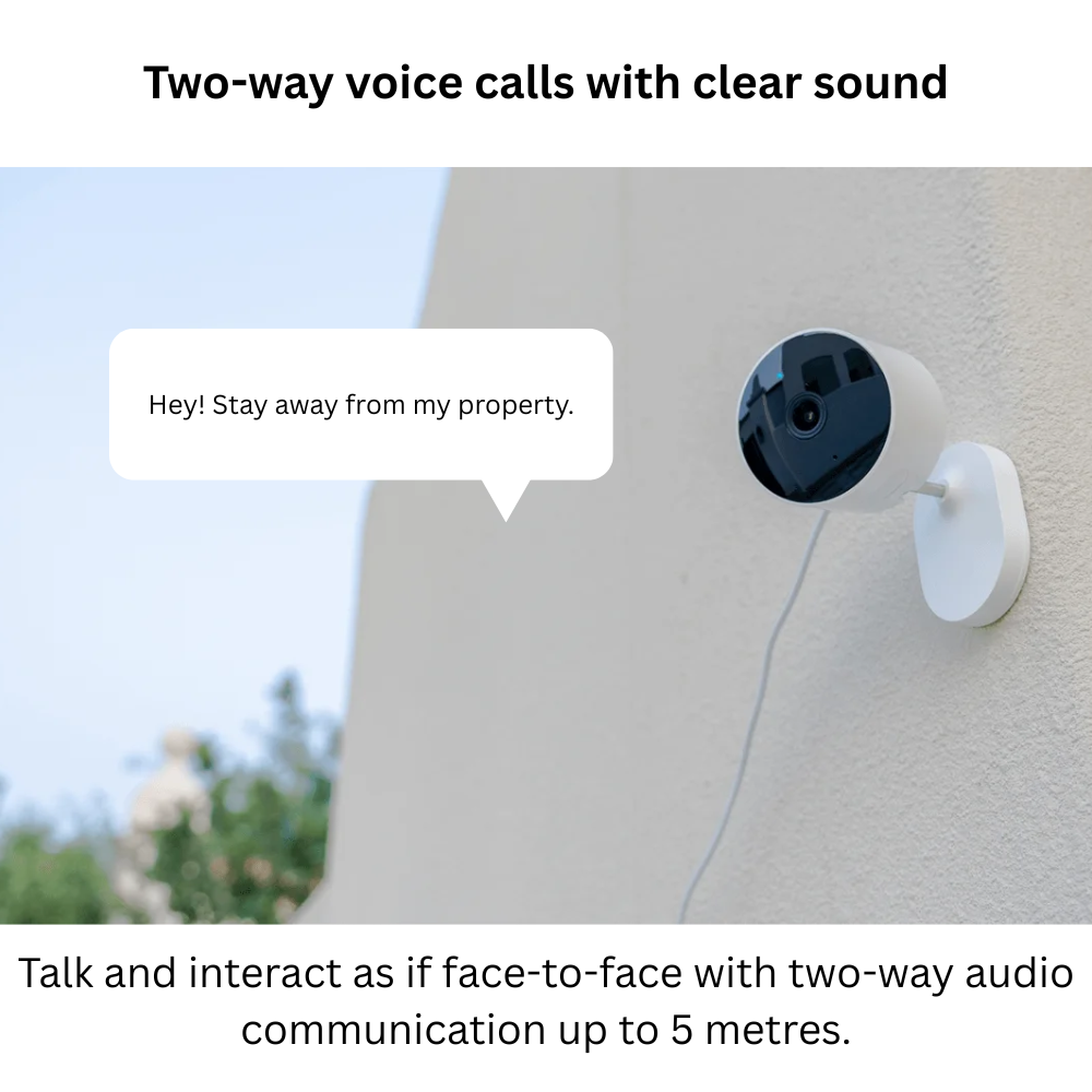 [Special Offer ]Xiaomi Outdoor CCTV Camera AW200 White, Colour Night Vision, Water and Dust Resistance, Motion Detection, Speaker Up to 5 m