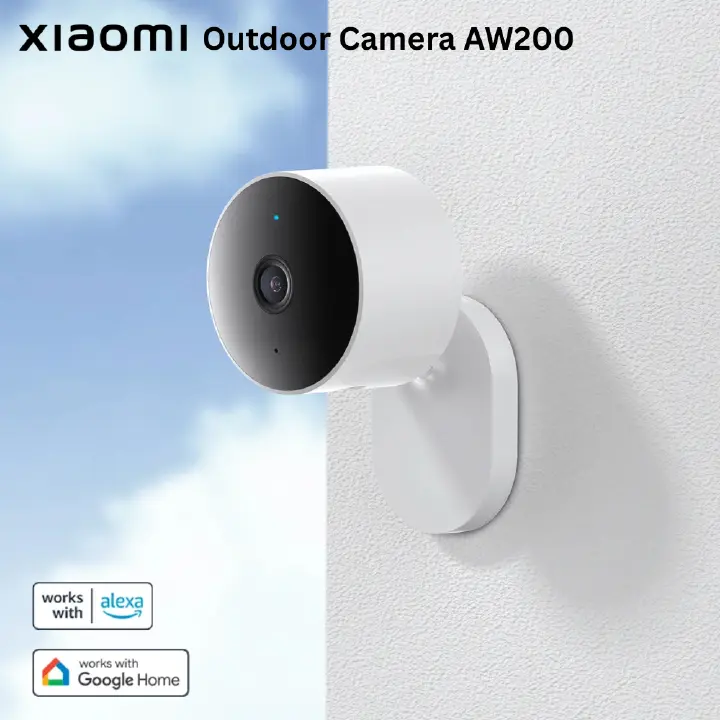 [Special Offer ]Xiaomi Outdoor CCTV Camera AW200 White, Colour Night Vision, Water and Dust Resistance, Motion Detection, Speaker Up to 5 m