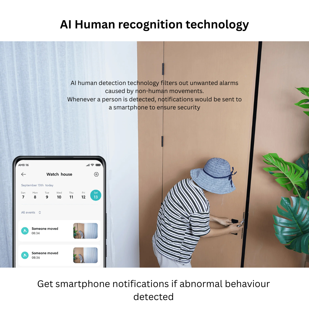 [Special Offer ]Xiaomi Outdoor CCTV Camera AW200 White, Colour Night Vision, Water and Dust Resistance, Motion Detection, Speaker Up to 5 m
