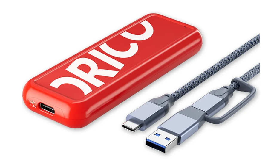 [Special Offer] ORICO M.2 NVMe SSD Enclosure CPM2C3-G2 With USB-C 3.2 Gen2 External SSD Case, 10 Gbps, Tool-Free, Heatsink Inside