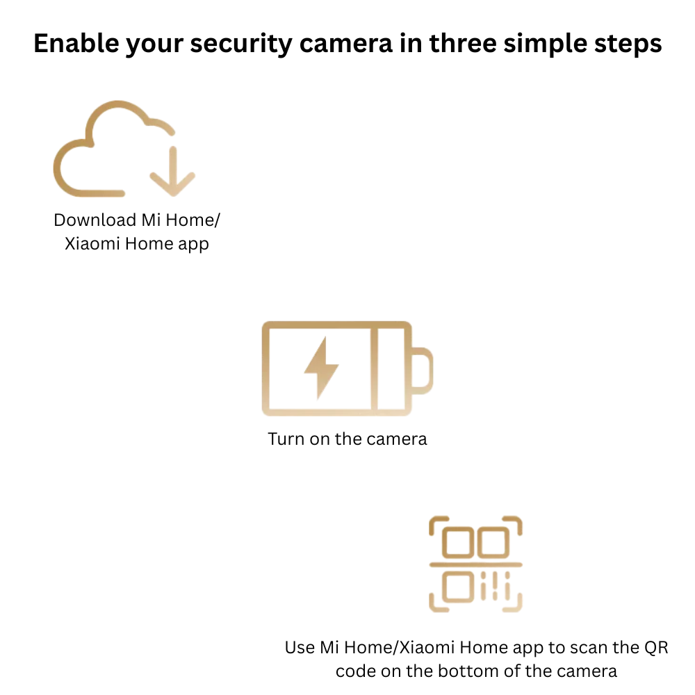 [Special Offer] Xiaomi Outdoor Camera CW300, 2.5K Ultra-Clear Picture Quality, 4MP, Smart Full-Color Night Vision, Bidirectional Gimbal Movement, IP66 Water and dust Resistant, AI Human Tracking, Whit