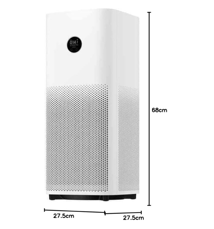 [Special Offer] Xiaomi Smart Air Purifier 4 Pro UK HEPA Filter, 500m³/h CADR, Smart WiFi Control, OLED Display, Large Room Air Cleaner