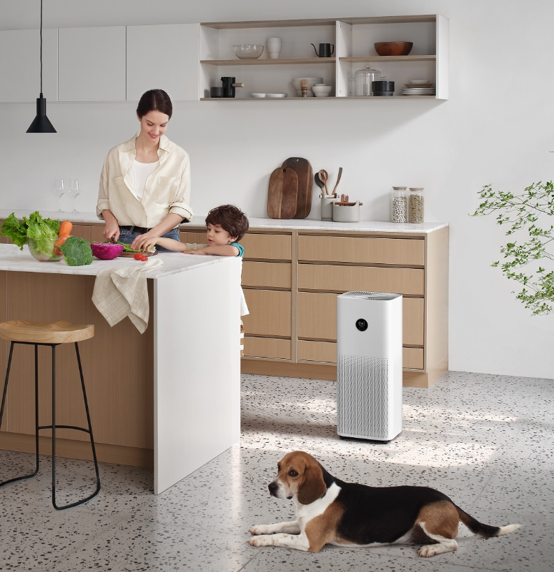 [Special Offer] Xiaomi Smart Air Purifier 4 Pro UK HEPA Filter, 500m³/h CADR, Smart WiFi Control, OLED Display, Large Room Air Cleaner