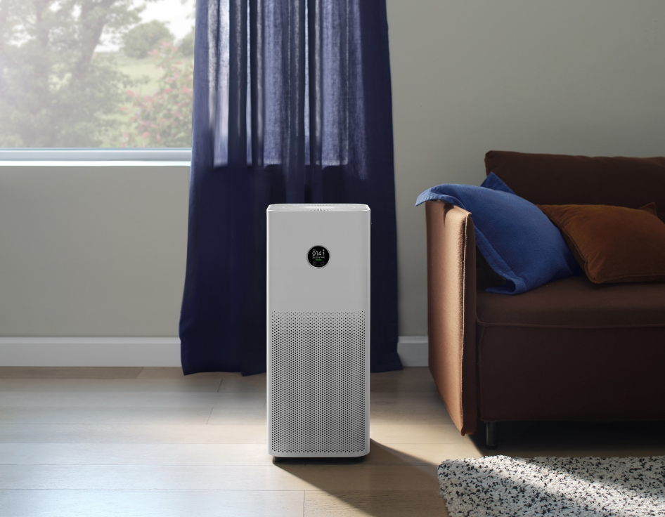 [Special Offer] Xiaomi Smart Air Purifier 4 Pro UK HEPA Filter, 500m³/h CADR, Smart WiFi Control, OLED Display, Large Room Air Cleaner