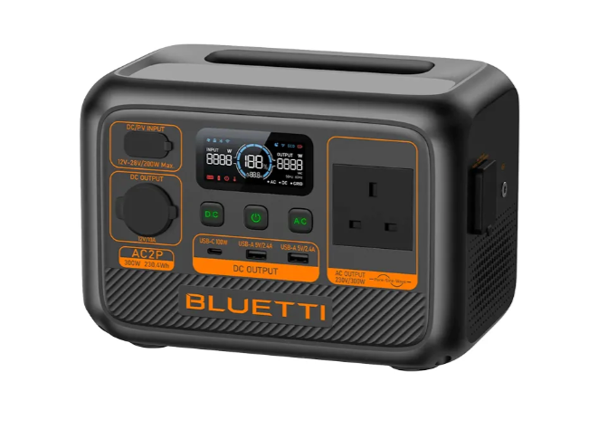 [Special Offer]  Bluetti AC2P Portable Power Station Compact 230.4Wh/600W portable power station with 200W input, lightweight 3.6kg design, ideal for camping and emergency backup.