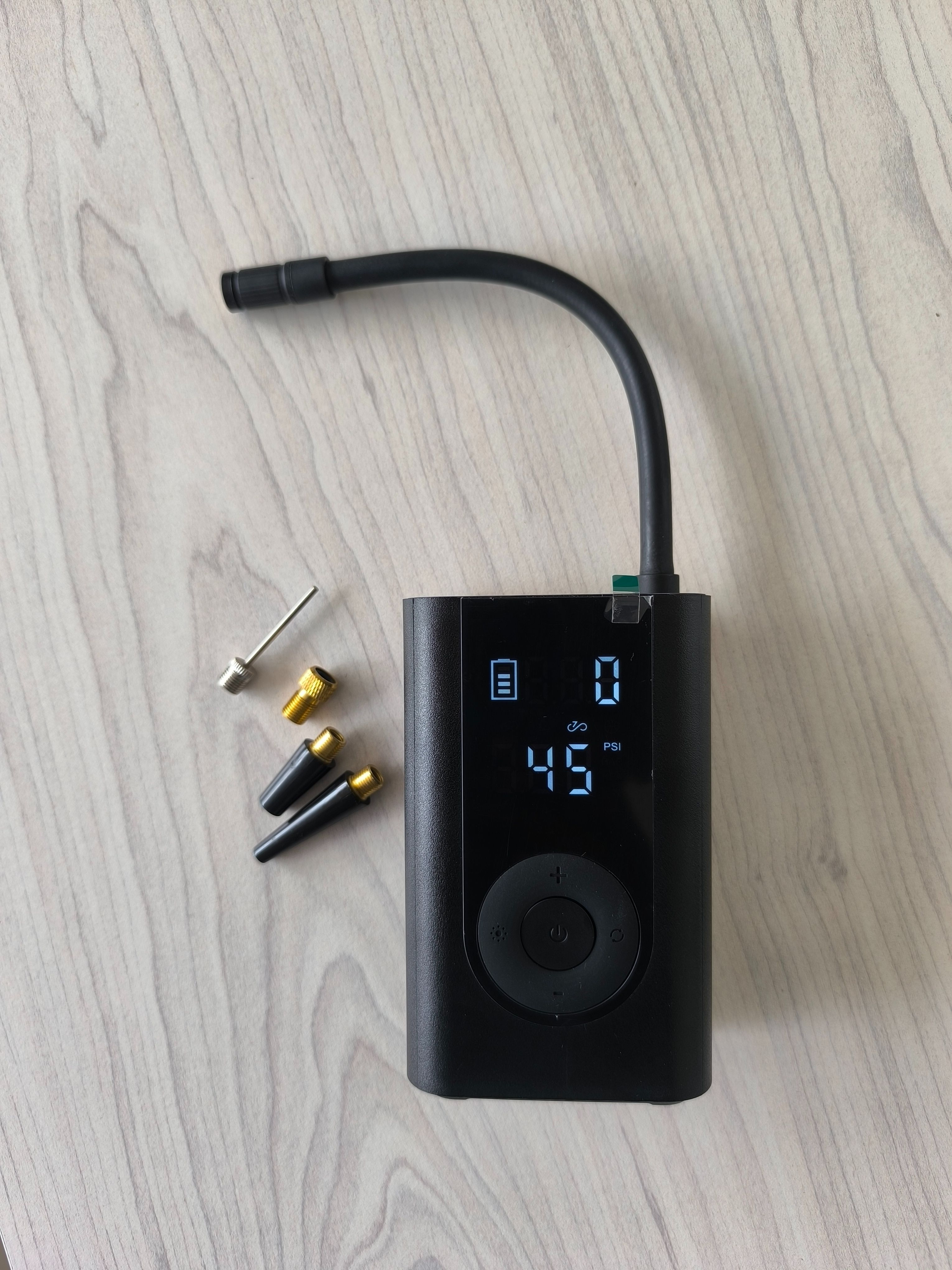 { Special Offer }Melody Polymer Portable ELECTRIC AIR INFLATOR Digital Pressure Detector ,Inflation Pressure  & 4000MAH Power Bank Function Inflates Car Tires,Mortobikes & Balls