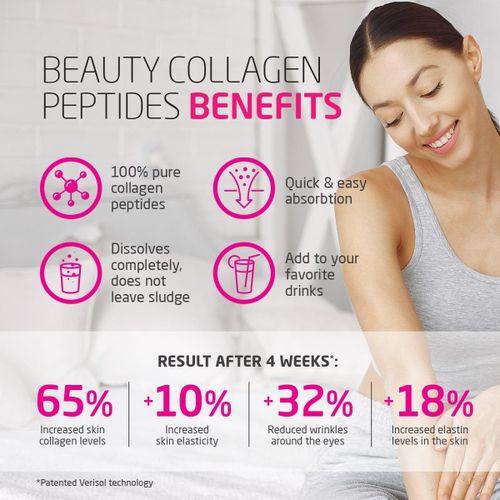 wins town Collagen Peptide Powder Drink Whitening Glow Enzymes Protein Powder