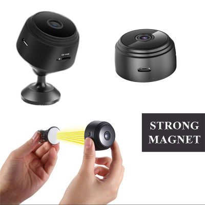 A9 Mini WiFi Nanny Camera 1080P HD Hidden Motion Detection Night Vision Spy Cam Wireless Home & Office Surveillance Security Camera.