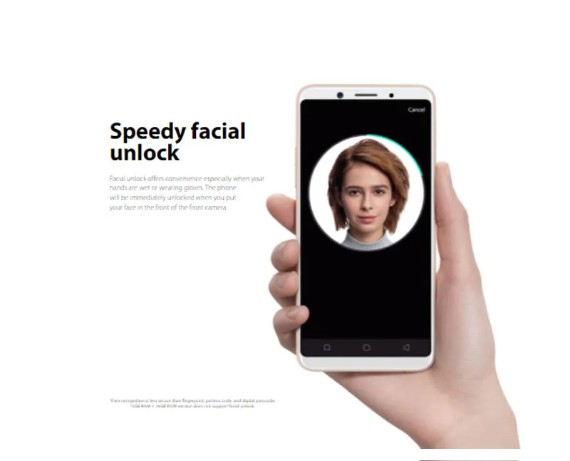 refurbished phone Oppo A83 32gb+ 4gb Smart phone 13mp+8mp  4G Smart Phone Fashion Fingerprint unlock Face ID 5.7 inches random phone