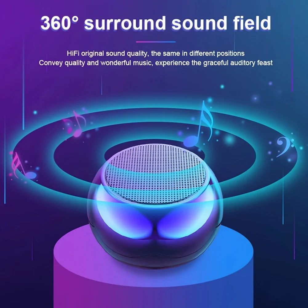 M3 Flash Wireless Bluetooth Speakers Portable Small Steel Gun Metal Heavy Subwoofer Outdoor Mini Bluetooth Small Speaker