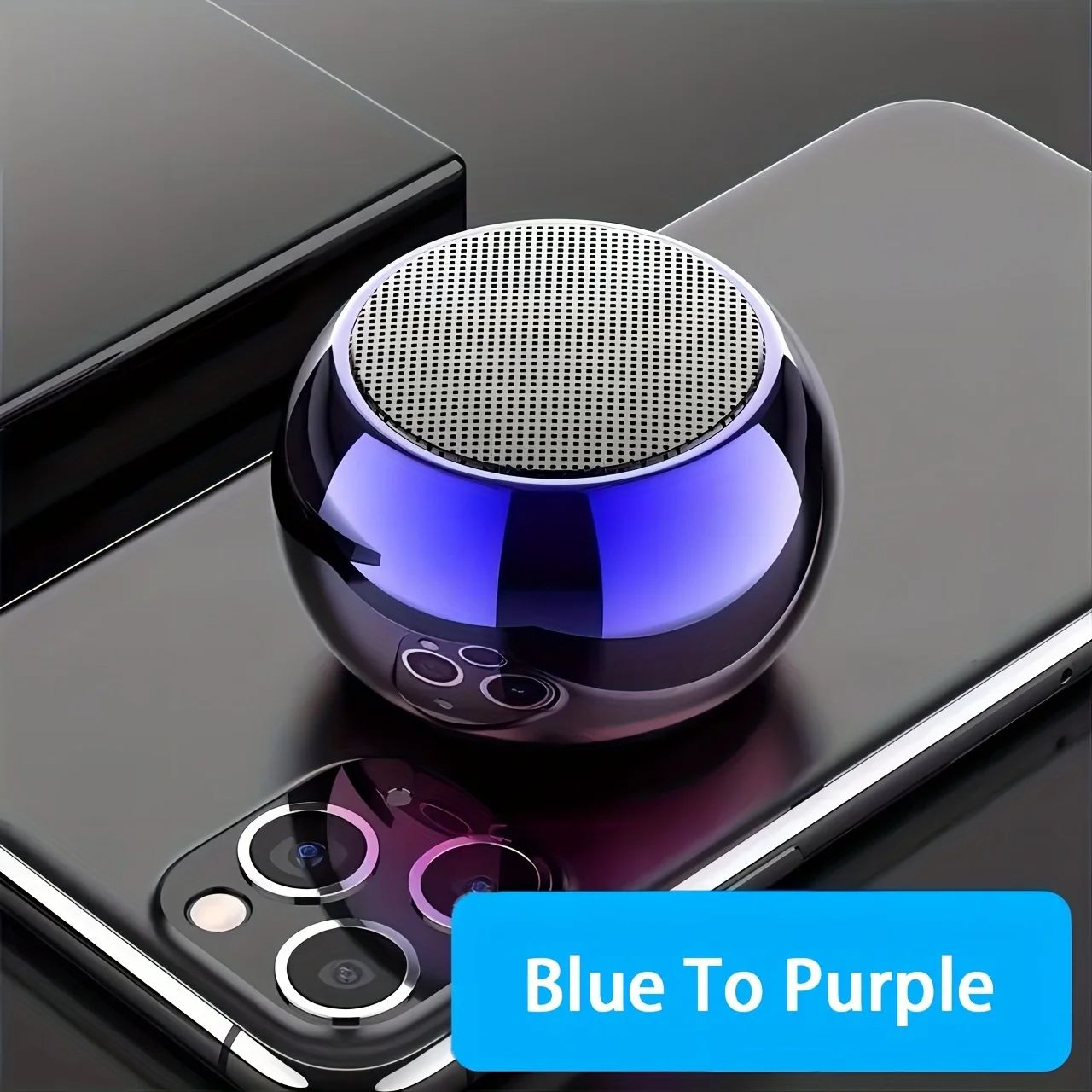 M3 Flash Wireless Bluetooth Speakers Portable Small Steel Gun Metal Heavy Subwoofer Outdoor Mini Bluetooth Small Speaker
